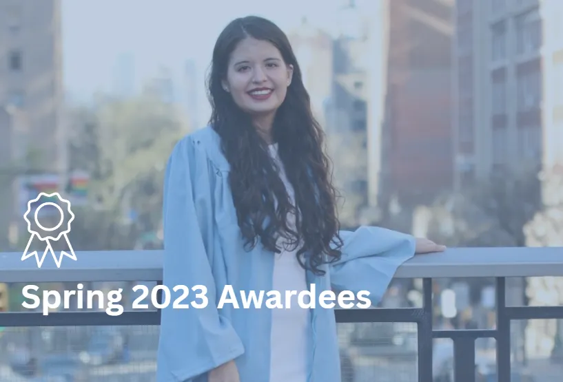Spring 2023 Sustainable Development Departmental Honors Awardees 