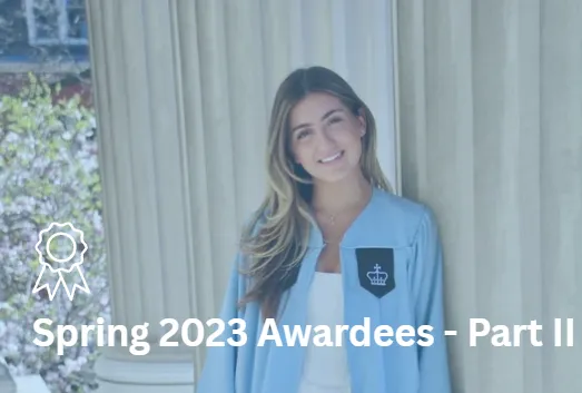 Spring 2023 Awardees - Part II